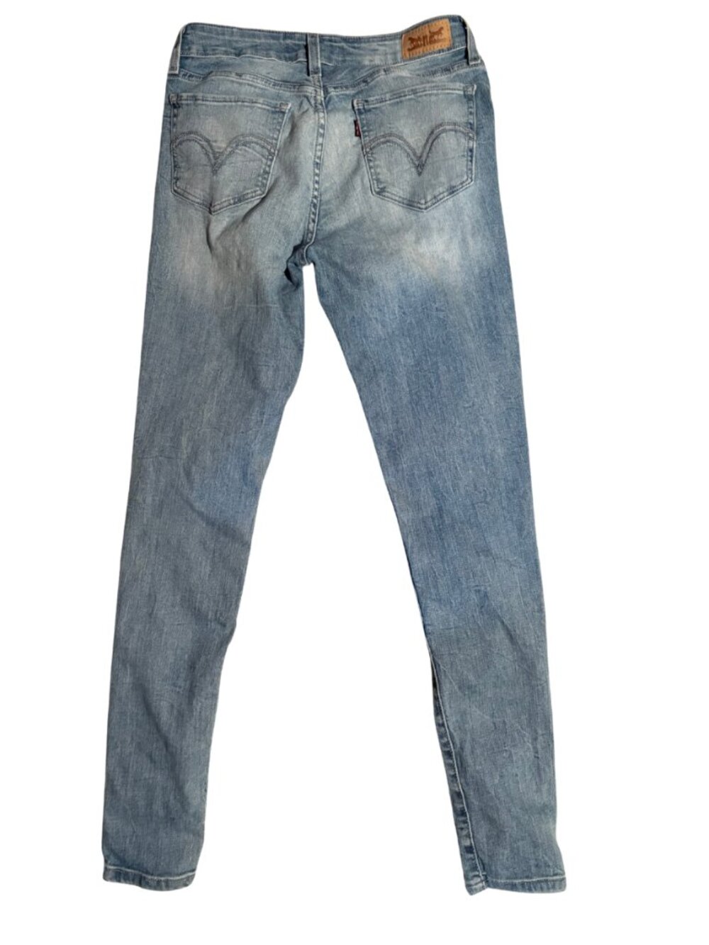 Levi’s 29x30 Legging Jeans Women Skinny Stretch Light Wash Denim Faded Casual